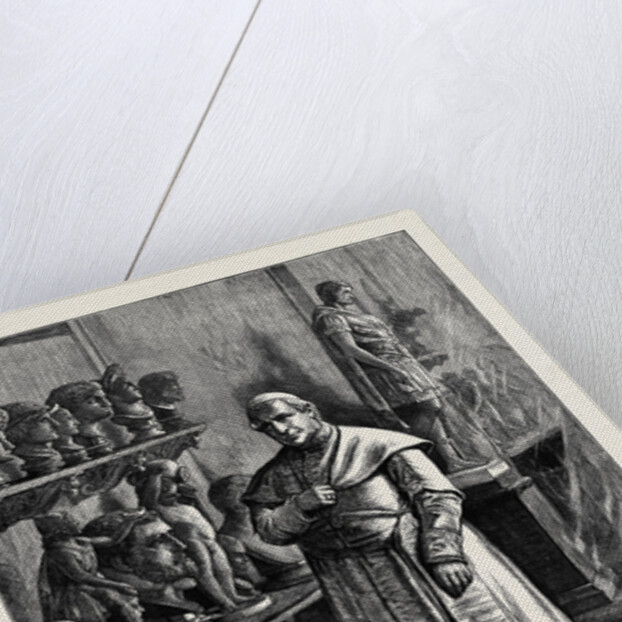 Il Penseroso, the Pope in the Vatican by Anonymous