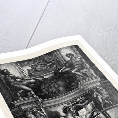 Rome: The Erythraean Sibyl, in the Sistine Chapel, Italy by Anonymous