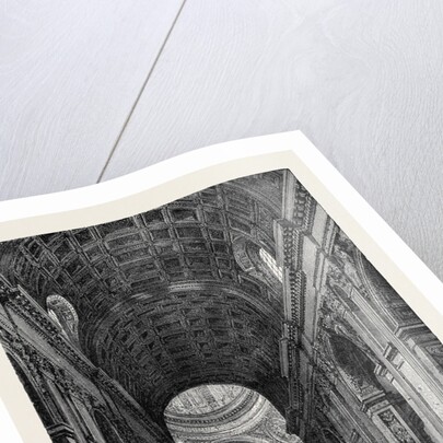 Rome: The Nave of St. Peter's, Italy by Anonymous