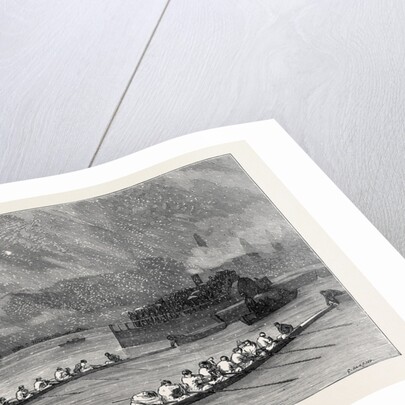 The Oxford and Cambridge Boat Race: The Start by Anonymous