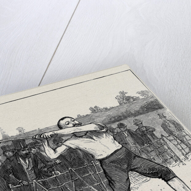 The Oxford and Cambridge Athletic Sports: Throwing the Hammer by Anonymous