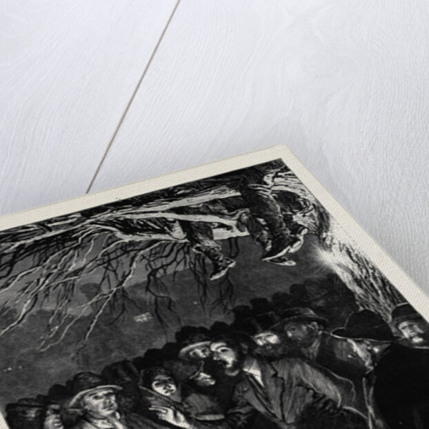 The Agricultural Strike: The Night Meeting of Farm Labourers at Wellesbourne, Warwickshire by Anonymous