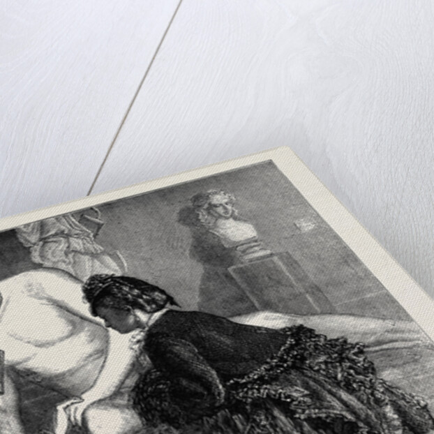 Rome: The British Tourist and the Dying Gladiator, Italy by Anonymous