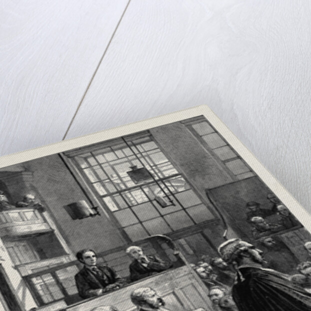 A Sketch at the Central Criminal Court During the Late Trial of O'Connor by Anonymous