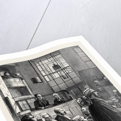 A Sketch at the Central Criminal Court During the Late Trial of O'Connor by Anonymous