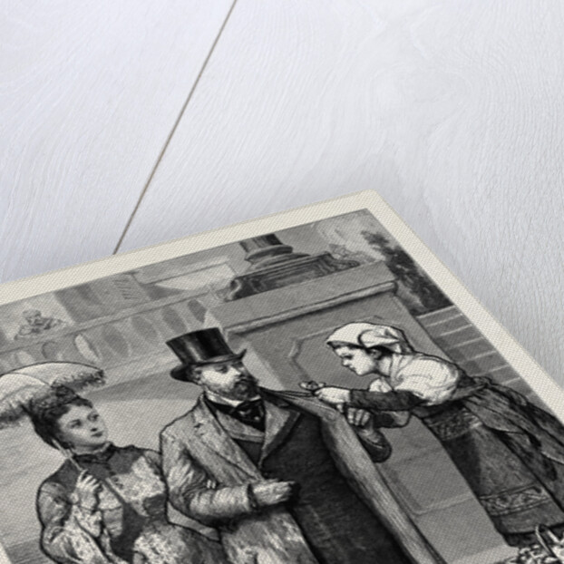 Rome: The Prince and Princess of Wales and the Importunate Flower Girl by Anonymous