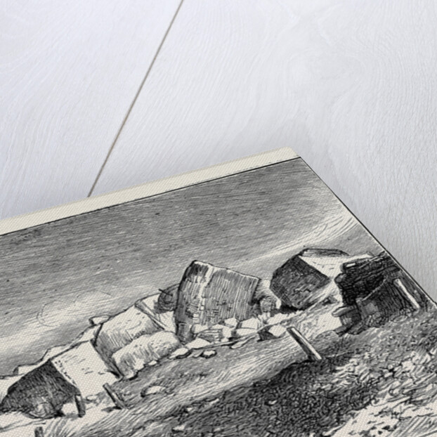 Experiments with Gun-Cotton Near Hastings: One Minute after the Explosion by Anonymous