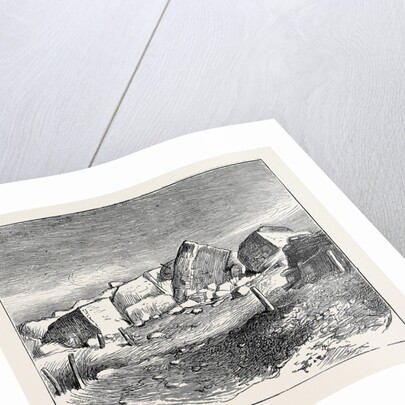 Experiments with Gun-Cotton Near Hastings: One Minute after the Explosion by Anonymous