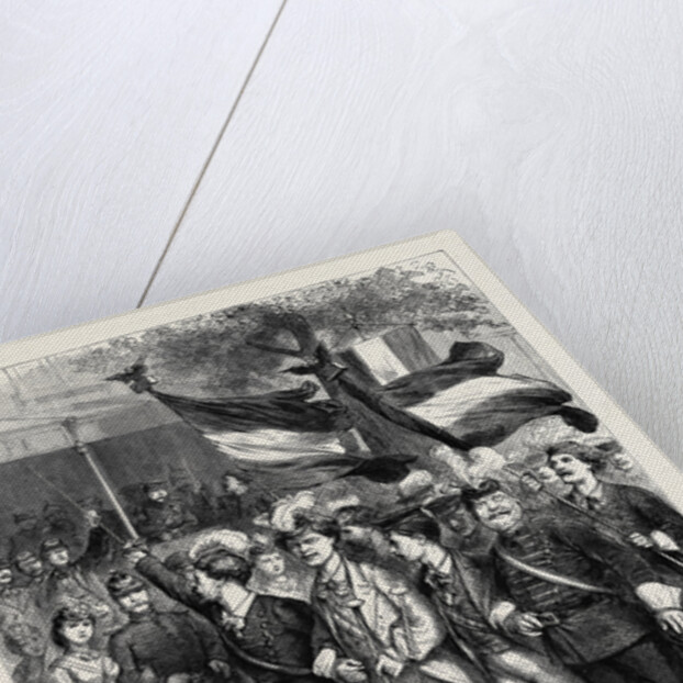 Opening of the Strasburg University: A Group of German Students by Anonymous