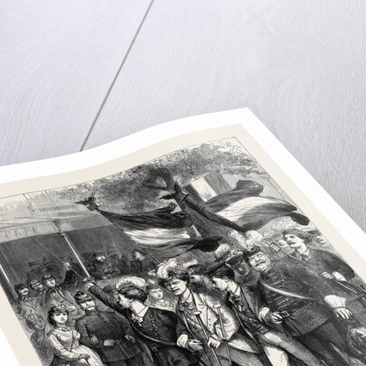Opening of the Strasburg University: A Group of German Students by Anonymous