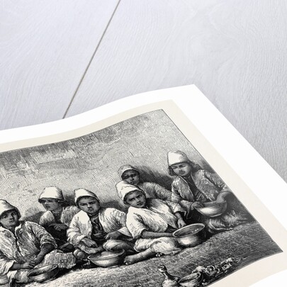 The Persian Famine: Boys in the Orphanage at Shiraz by Anonymous
