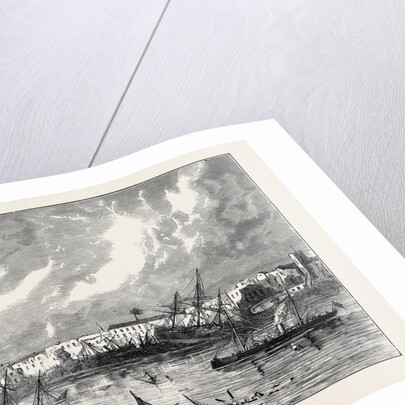 The Harbour and Town of Zanzibar on the Morning after the Hurricane by Anonymous