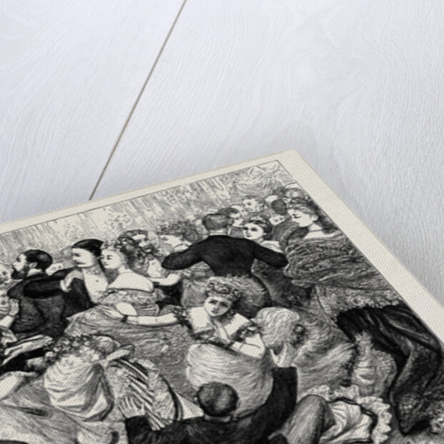 Long Skirts in the Ball Room by Anonymous