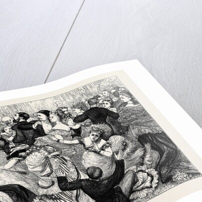 Long Skirts in the Ball Room by Anonymous