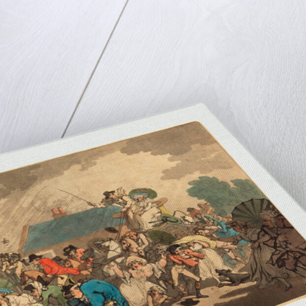 A Squall in Hyde Park, 1791 by Anonymous