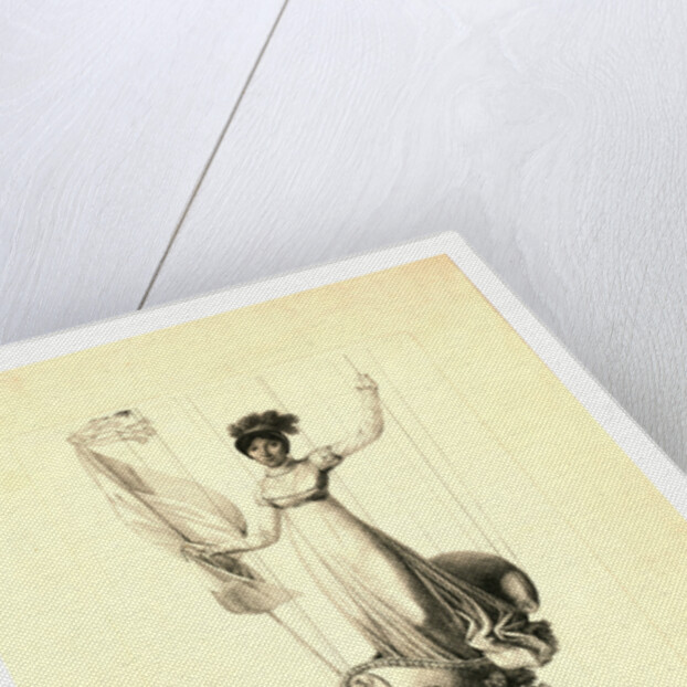 M.S. Blanchard, (Madeleine Sophie Armand) French Aeronaut by Anonymous