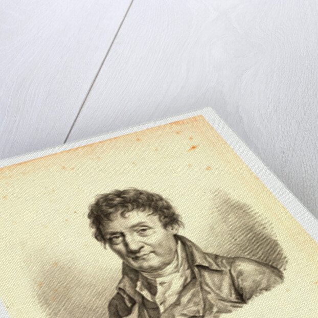 Head-and-Shoulders Portrait of French Balloonist Jacques Alexandre César Charles by Anonymous