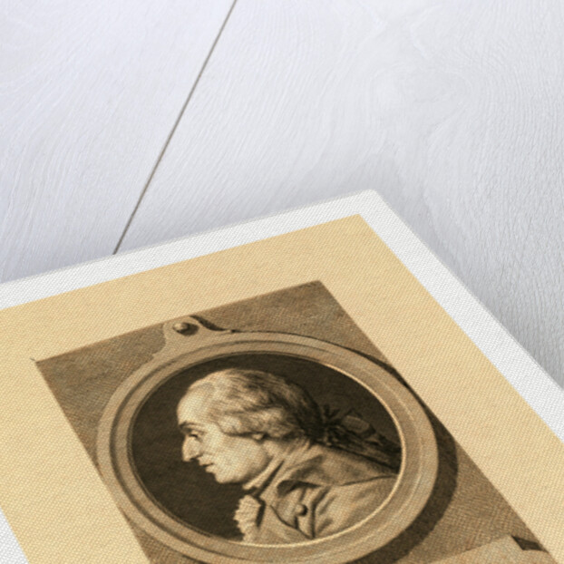 Mr. Charles, Head-and-Shoulders Profile Portrait of French Balloonist J.A.C. Charles by Anonymous