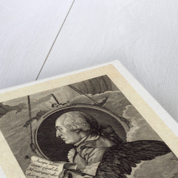 Head-and-Shoulders Profile Portrait of French Balloonist J.A.C. Charles by Anonymous