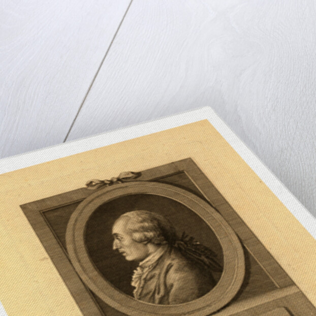 Head-and-Shoulders Profile Portrait of French Balloonist J.A.C. Charles by Anonymous