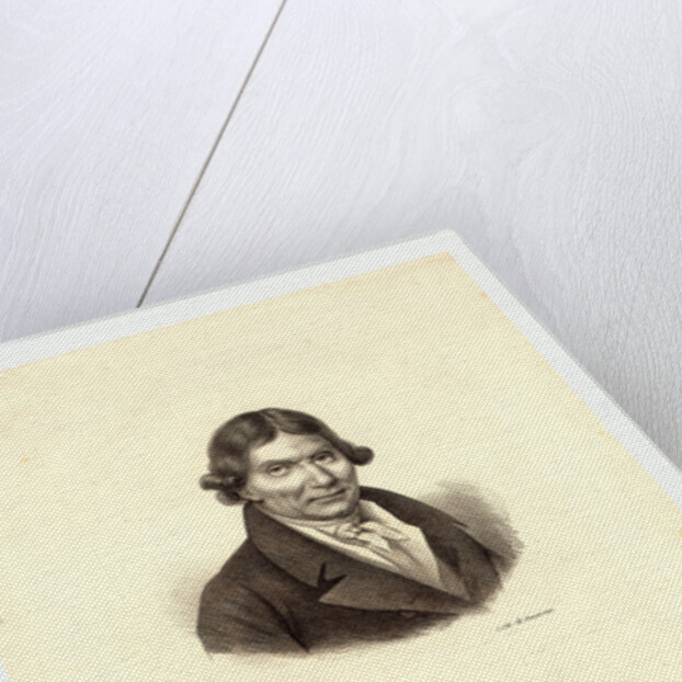 Head-and-Shoulders Profile Portrait of French Balloonist J.A.C. Charles by Anonymous