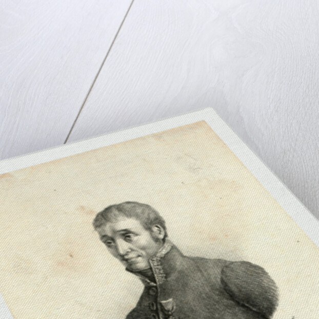 Head-and-Shoulders Portrait of Jean Marie Joseph Coutelle, Commander of the First Military Balloon Observation Unit in 1794 by Anonymous