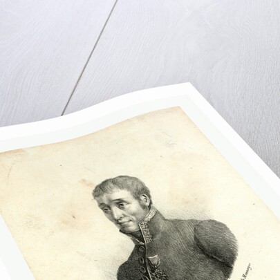 Head-and-Shoulders Portrait of Jean Marie Joseph Coutelle, Commander of the First Military Balloon Observation Unit in 1794 by Anonymous