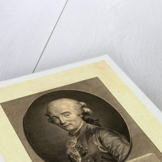 Oval Head-and-Shoulders Portrait of French Balloonist Jean-François Pilâtre De Rozier, Who Took the First Balloon Flight in 1783. by Anonymous