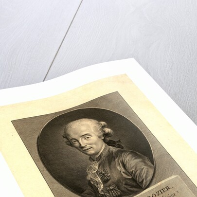 Oval Head-and-Shoulders Portrait of French Balloonist Jean-François Pilâtre De Rozier, Who Took the First Balloon Flight in 1783. by Anonymous