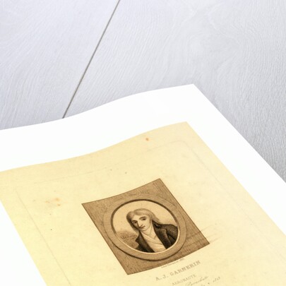 A.J. Garnerin, Aeronaut by Jules Porreau, 1853. by Anonymous