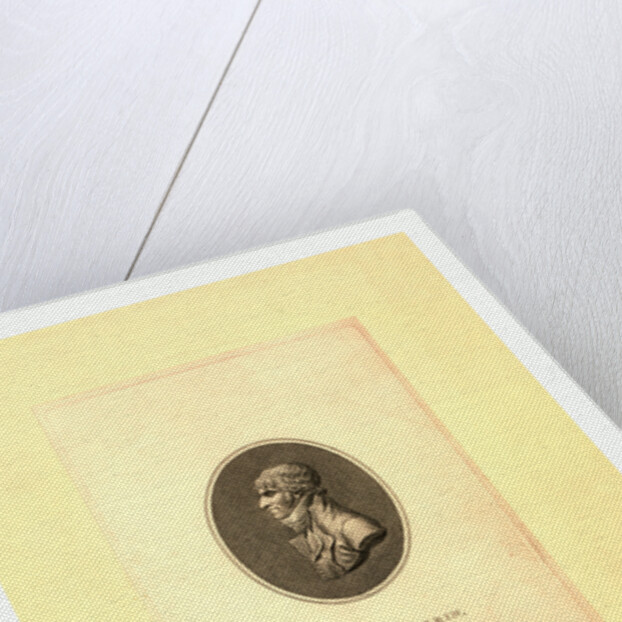 Oval Head-and-Shoulders Profile Portrait of French Balloonist and Parchutist A.J. Garnerin. by Anonymous