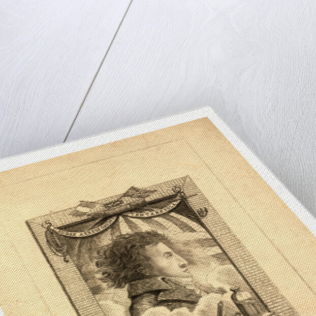 M. Garnerin, from a Sketch Made on Their Aerial Voyage July 5, 1802. by Anonymous