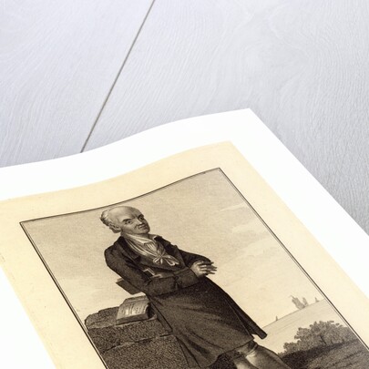 Full-Length Portrait of French Astronomer Joseph Jérôme Lalande. by Anonymous