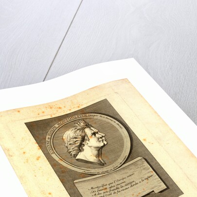Bust-Length Double Profile Portrait of the Montgolfier Brothers, French Ballonists by Anonymous