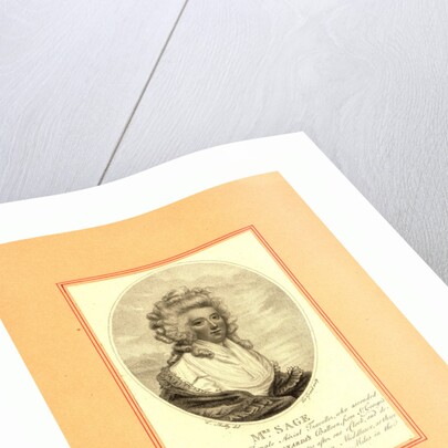 Mrs. Sage, the First English Female Aerial Traveller by Anonymous