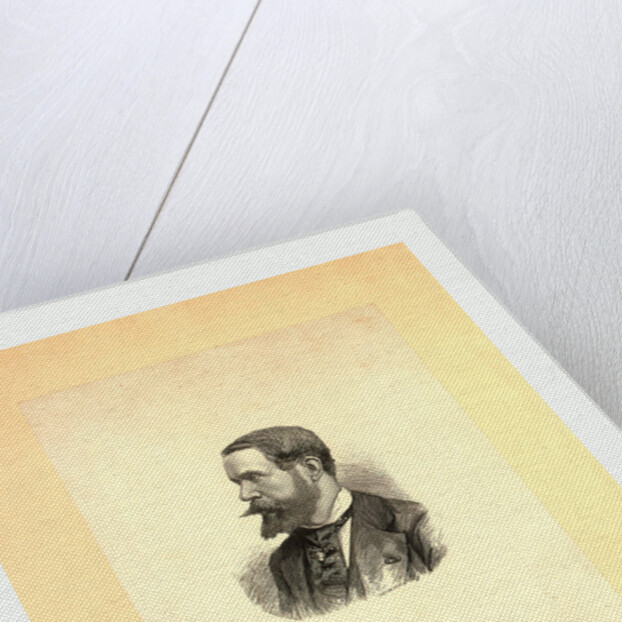 Gaston Tissandier, French Balloonist, Head-and-Shoulders Portrait, Between 1860 and 1900 by Anonymous