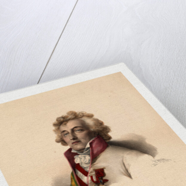 Head-and-Shoulders Portrait of Prince De Ligne by Anonymous