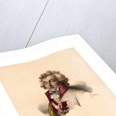 Head-and-Shoulders Portrait of Prince De Ligne by Anonymous