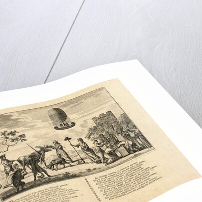 Dees Nederlandsche Koe, Altoos Waereld-Grooten, Dutch Political Cartoon About the Partitioning of the Netherlands by Anonymous