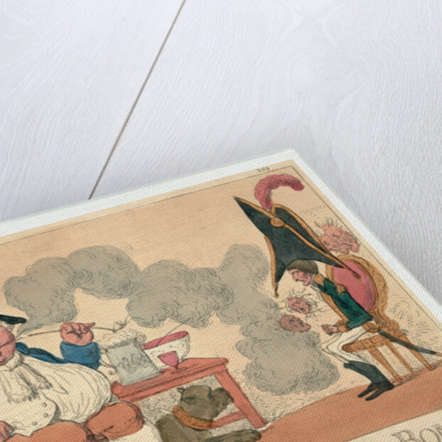 National Contrasts or Bulky and Boney by Anonymous