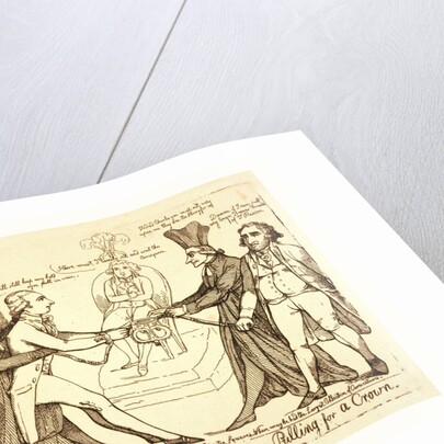 The Tories and the Whigs Pulling for a Crown by Anonymous