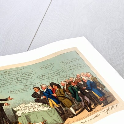 The Happy Effects of that Grand Systom [Sic] of Shutting Ports against the English!! by Anonymous