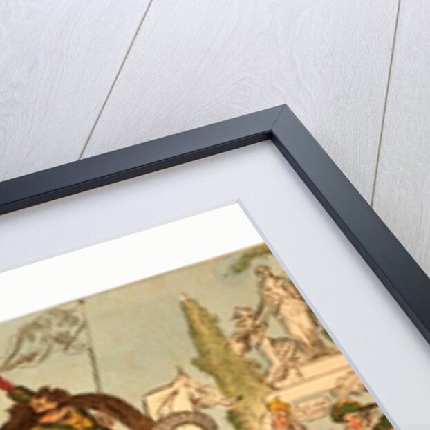 The Rehearsal or the Baron and the Elephant by Anonymous