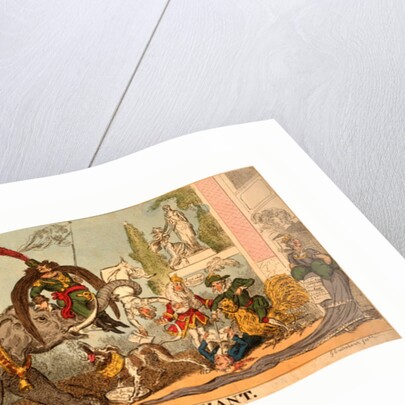 The Rehearsal or the Baron and the Elephant by Anonymous