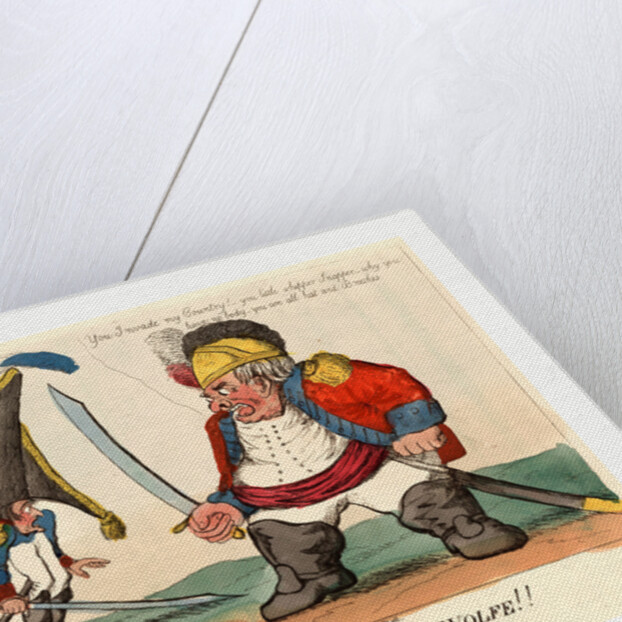 General Monkey and General Wolfe by Anonymous