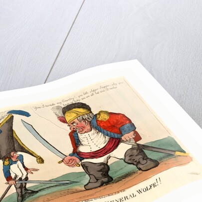 General Monkey and General Wolfe by Anonymous