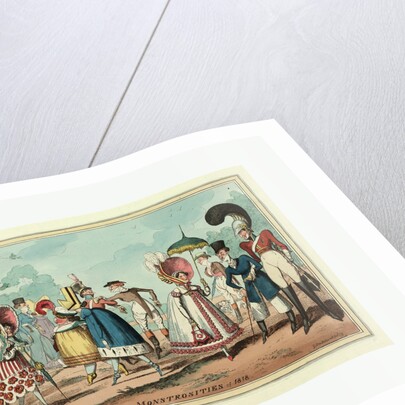 Monstrosities of 1818 by Anonymous