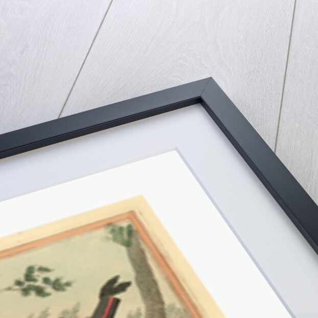 A High Wind in the Park! Engraving 1819 by Anonymous