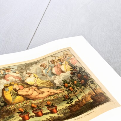 The Orangerie or the Dutch Cupid Reposing after the Fatigues of Planting by Anonymous