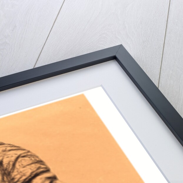 Profile Head of Oriental in Turban by Anonymous